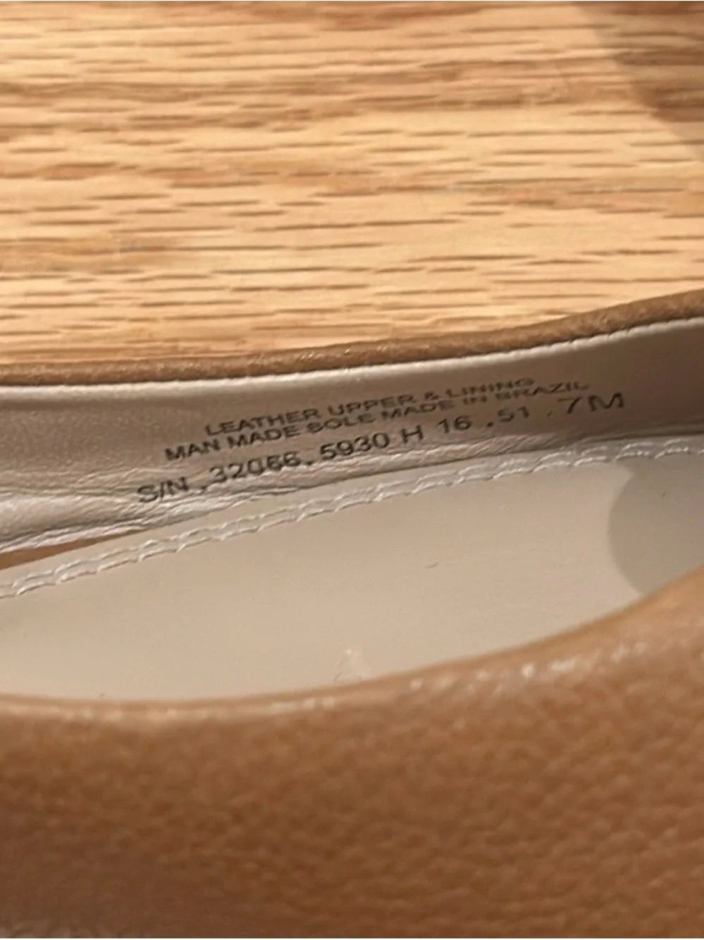 Tory Burch Leather Logo Ballet Flats